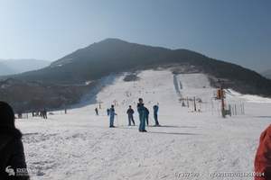 武汉周边滑雪 泡温泉线路 河南猿人山滑雪场2日游