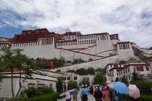 西藏桃花源旅游布达拉宫 大昭寺 鲁朗林海 羊卓雍措卧飞9日游